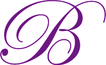 B aus dem Logo